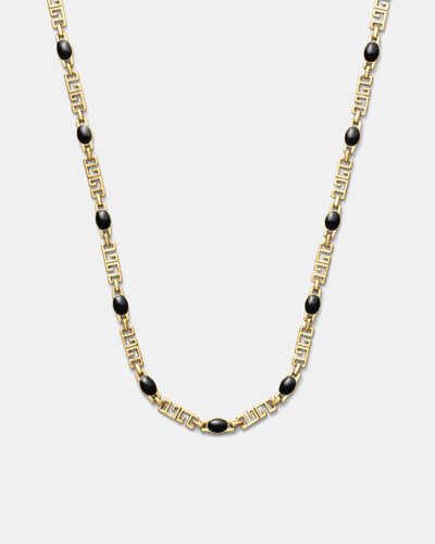 Emotional Chain Necklace - Black
