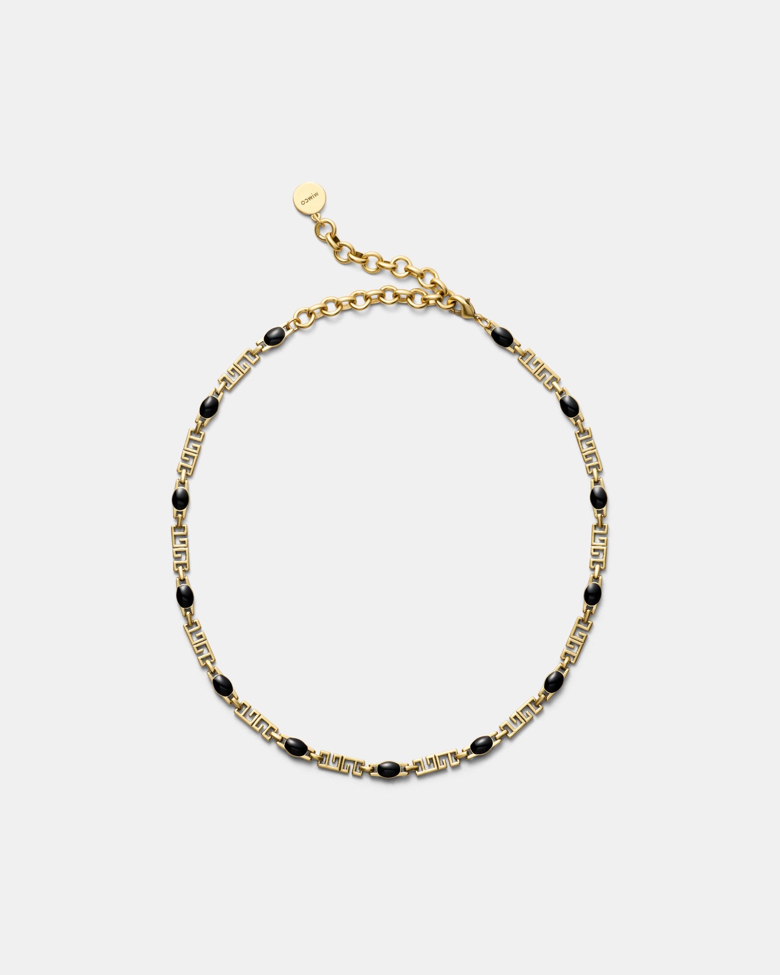 Emotional Chain Necklace - Black