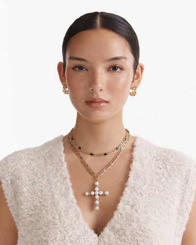 Emotional Chain Necklace - Black