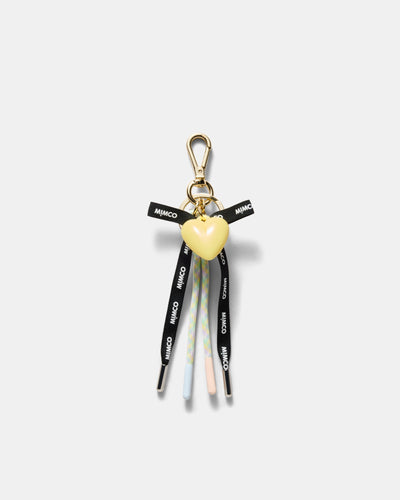 Bungee Ribbon Bag Charm - Buttermilk