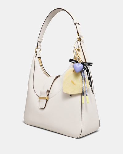 Bungee Ribbon Bag Charm - Lavender