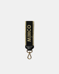 Stripe Webbing Wrist Strap - Gold Multi