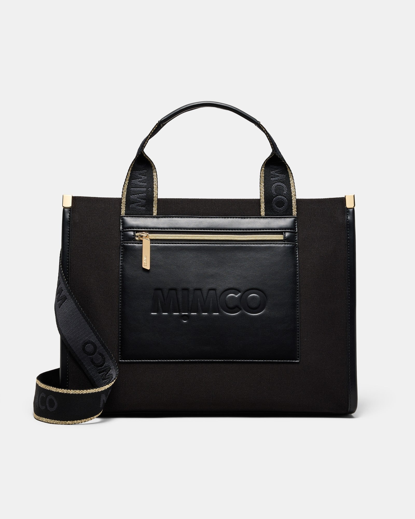 Patch Tote Bag - Black