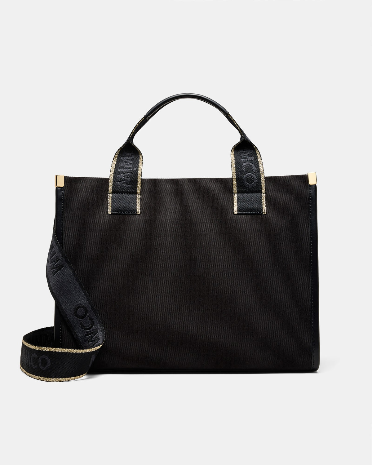 Patch Tote Bag - Black