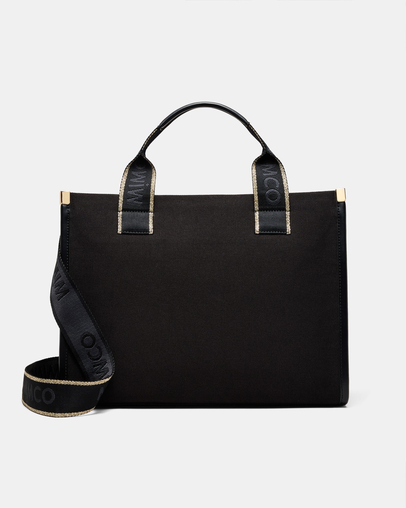 Patch Tote Bag - Black