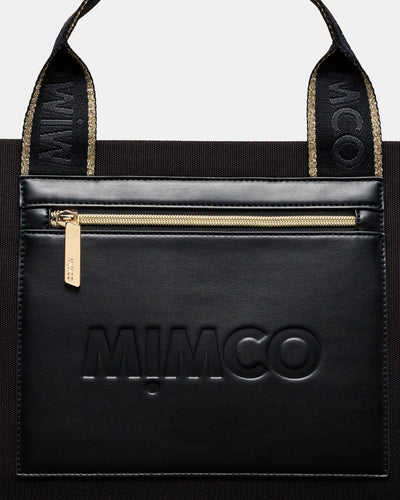 Patch Tote Bag - Black