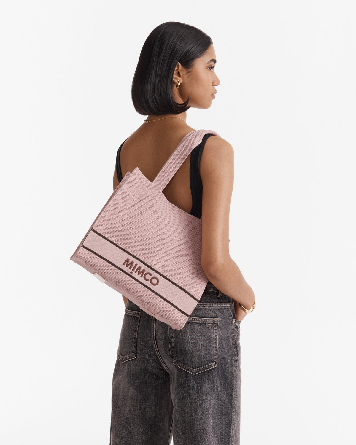 Blondie Boxy Tote Bag - Petal