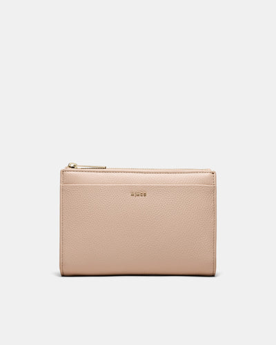 Yvette Gusset Pouch - Biscuit