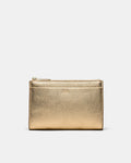 Yvette Gusset Pouch - Light Gold