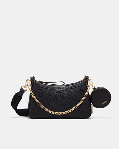 Jett Crossbody Bag - Black Light Gold