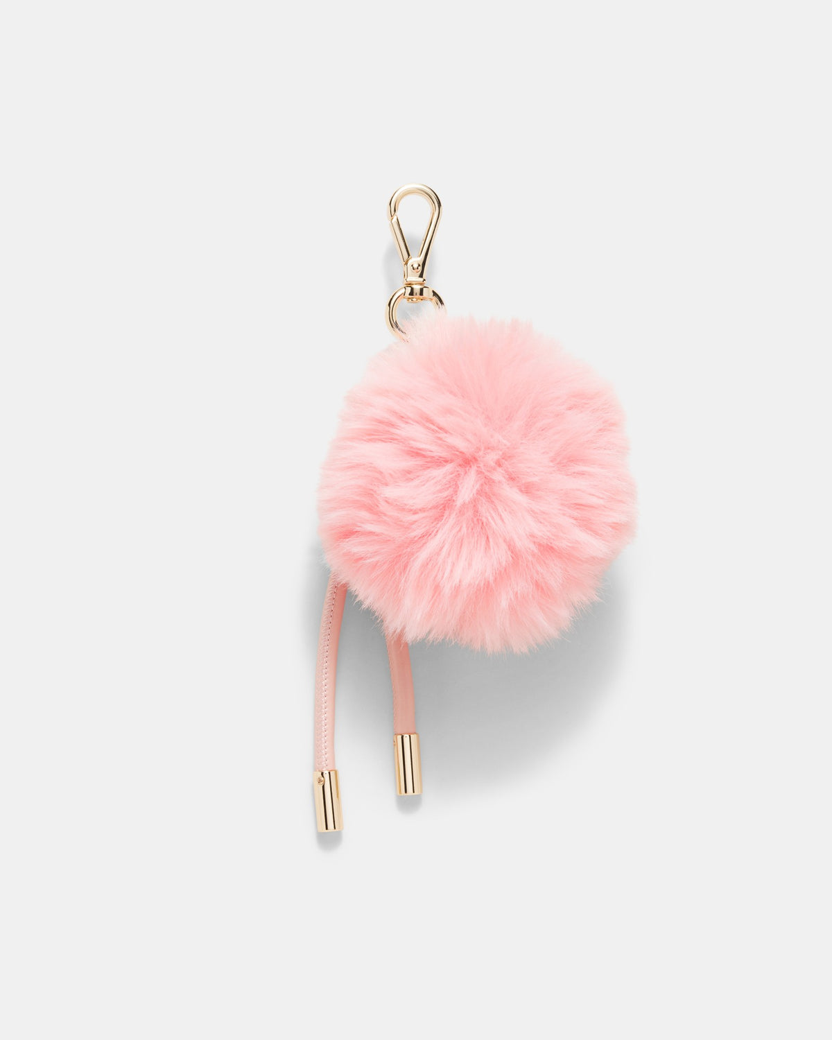 Fluffy Knot Bag Charm - Petal