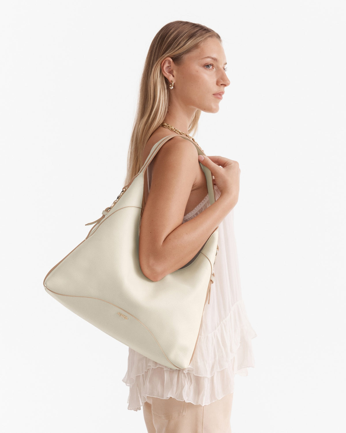 Heirloom Hobo Bag - Vanilla