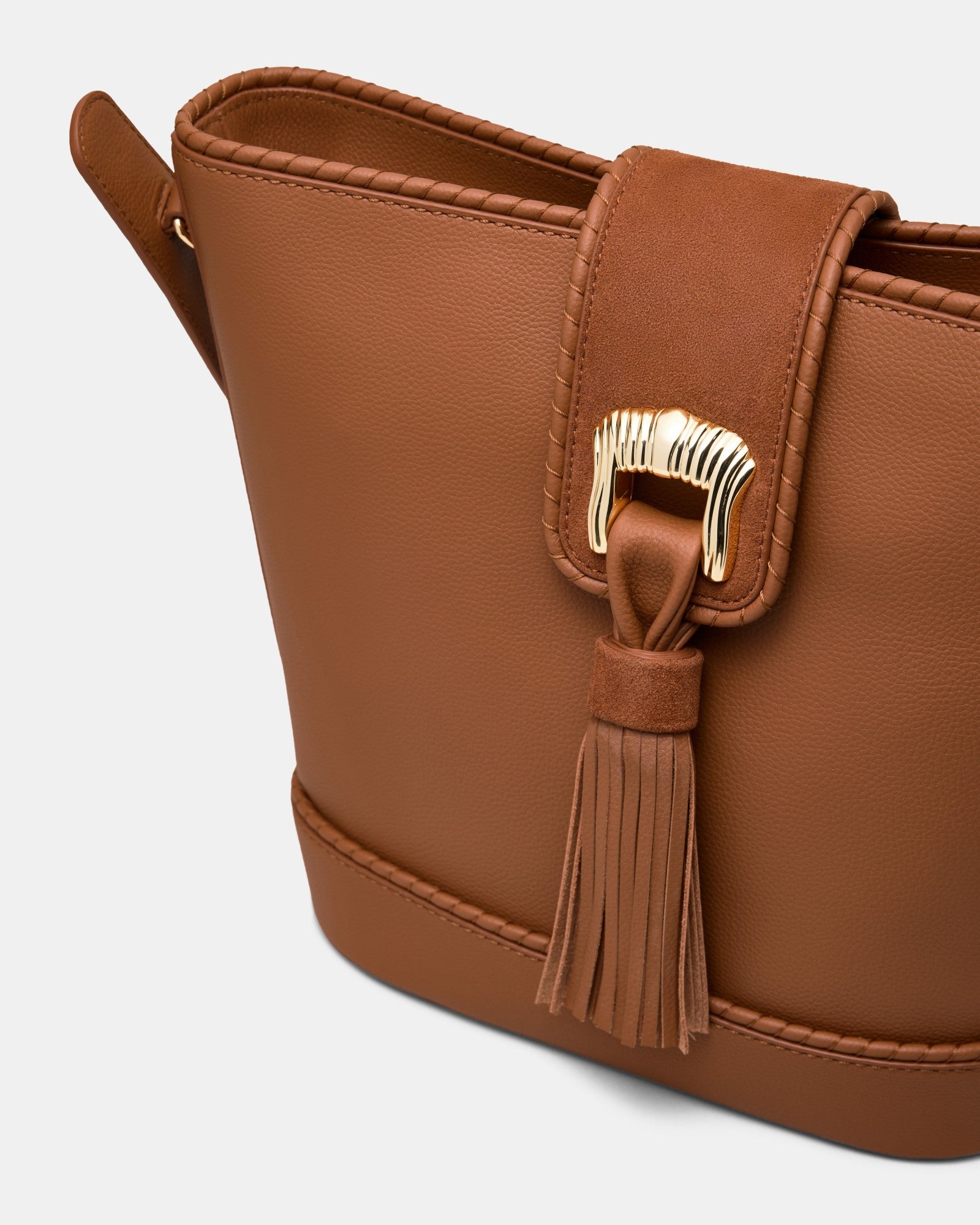 Cedar Bucket Bag - Tobacco