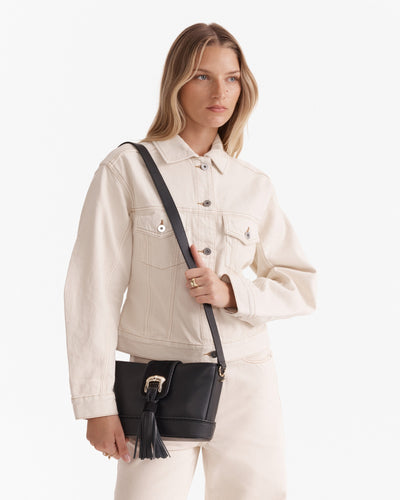 Cedar Crossbody Bag - Black