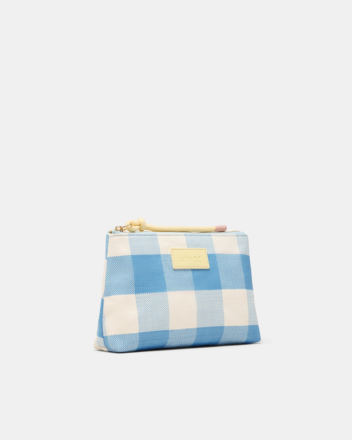 Lyra Pouch - Blue Check