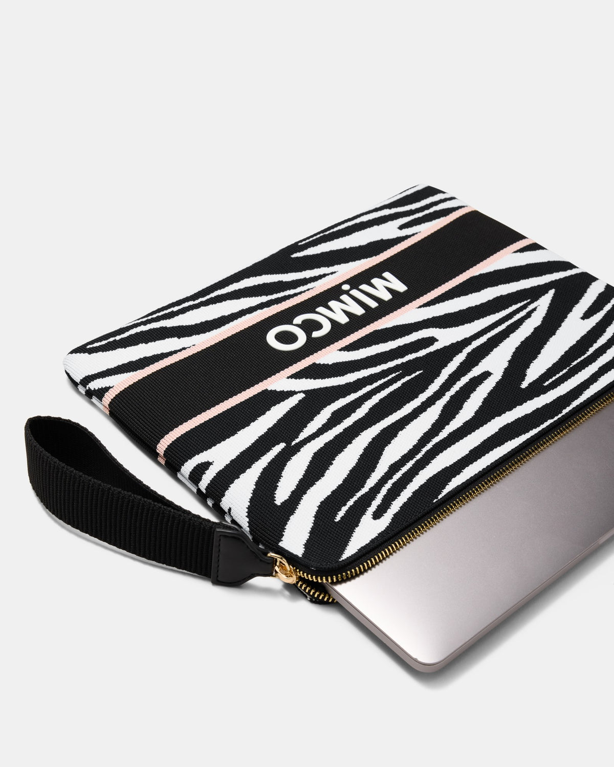 Blondie Laptop Case - Zebra Print