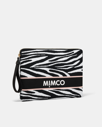 Blondie Laptop Case - Zebra Print