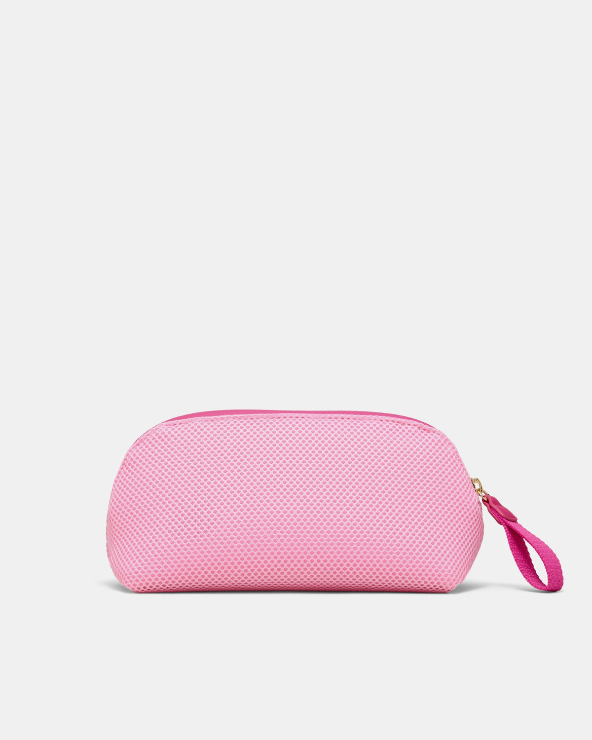 Riven Mesh Cosmetic Case - Pink Sorbet