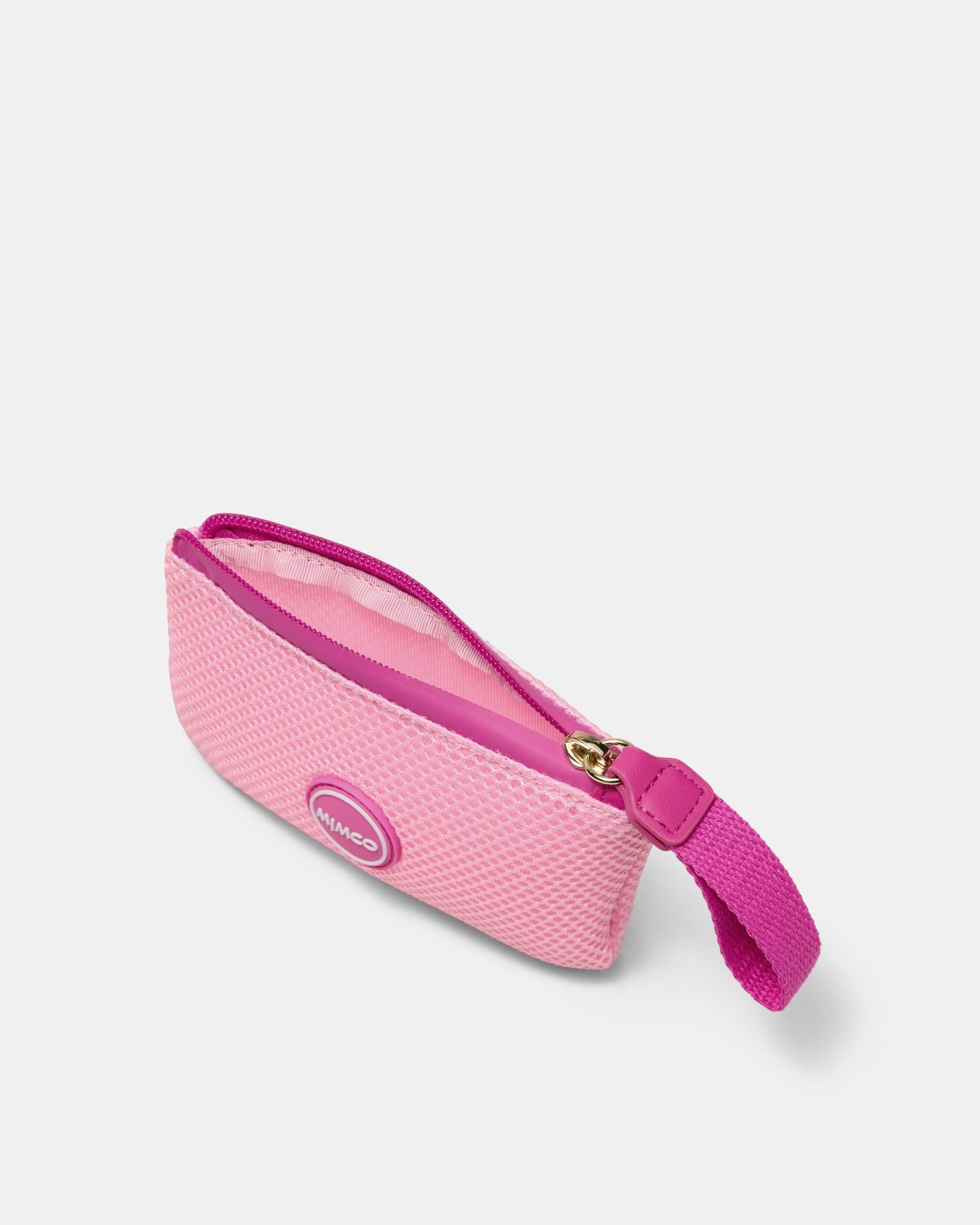 Riven Mesh Coin Purse - Pink Sorbet