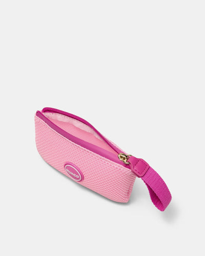 Riven Mesh Coin Purse - Pink Sorbet