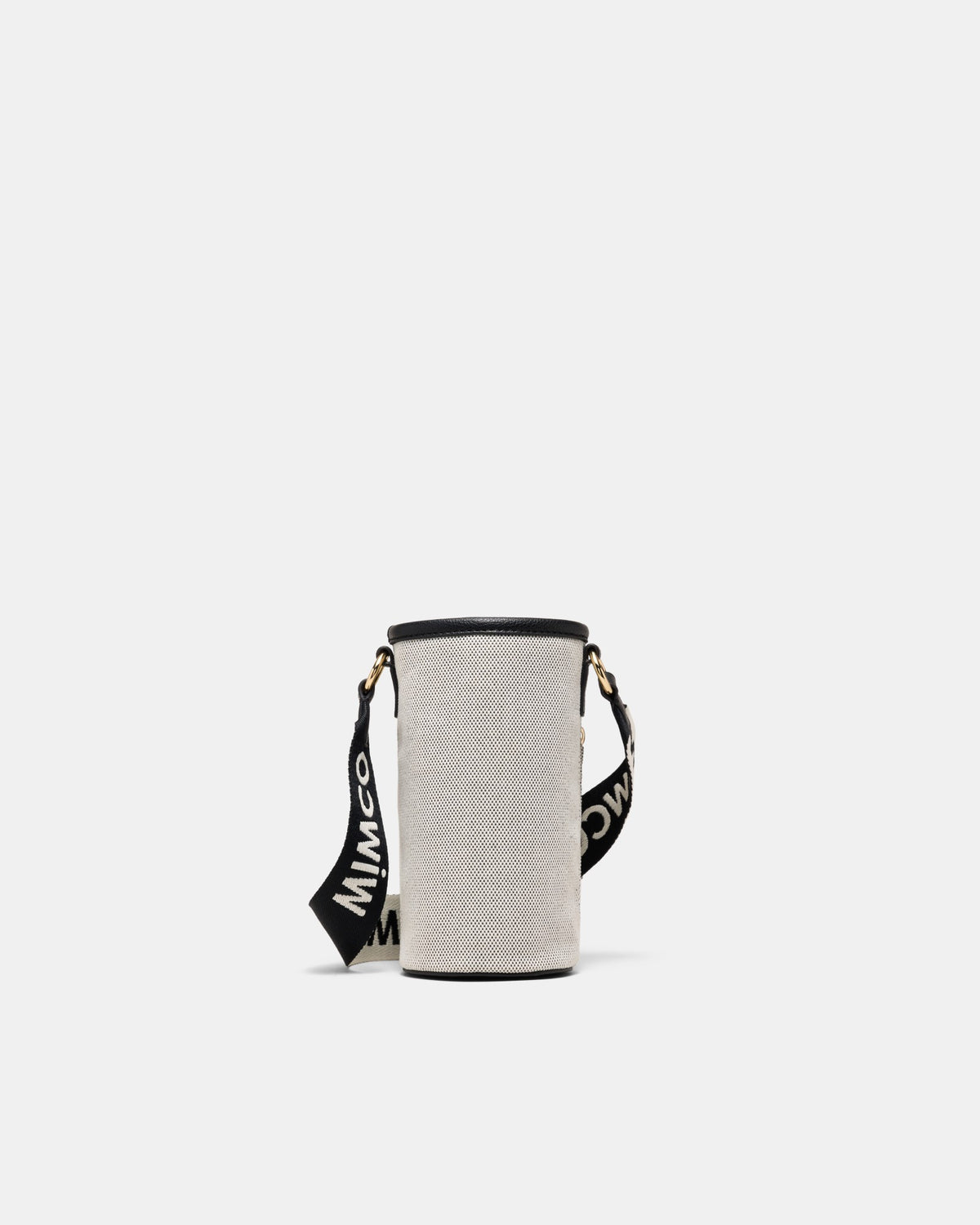 Mim Water Bottle Crossbody Bag - Black White