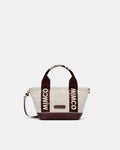 Mim Micro Tote Crossbody Bag - Natural