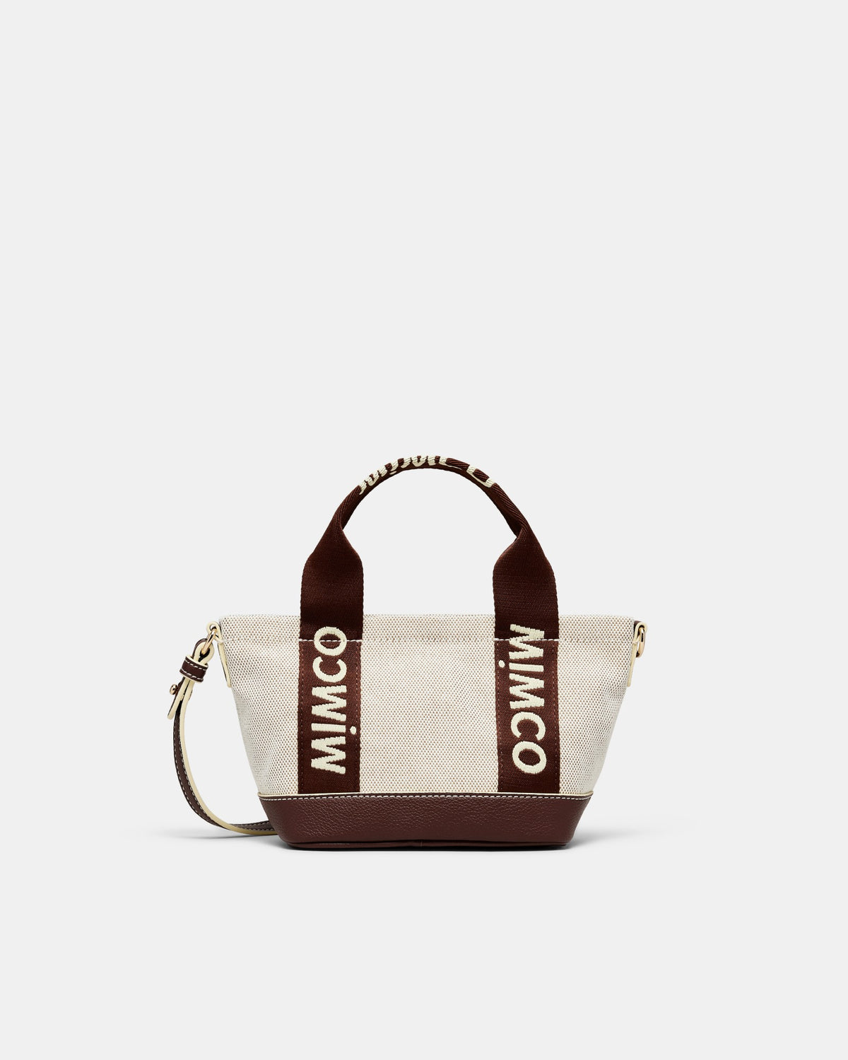 Mim Micro Tote Crossbody Bag - Natural