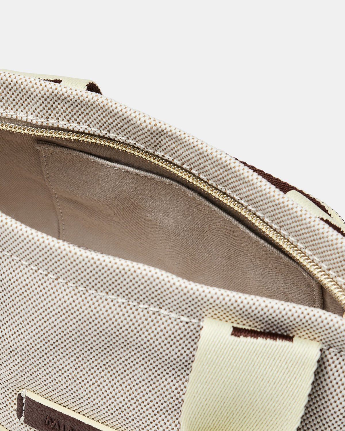 Mim Micro Tote Crossbody Bag - Natural