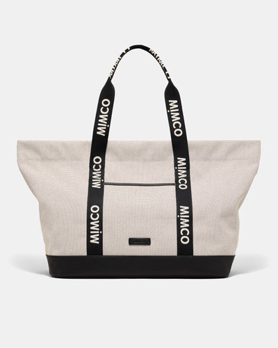 Mim Tote Bag - Black White