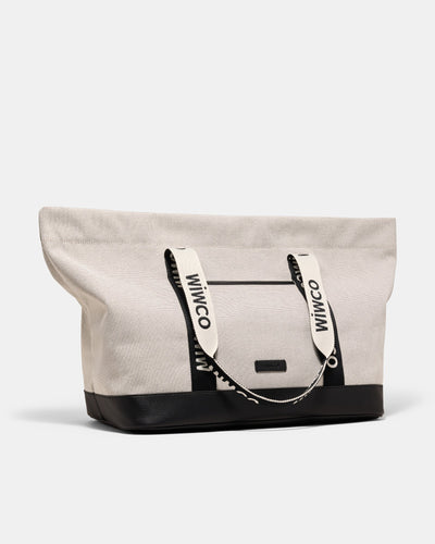 Mim Tote Bag - Black White
