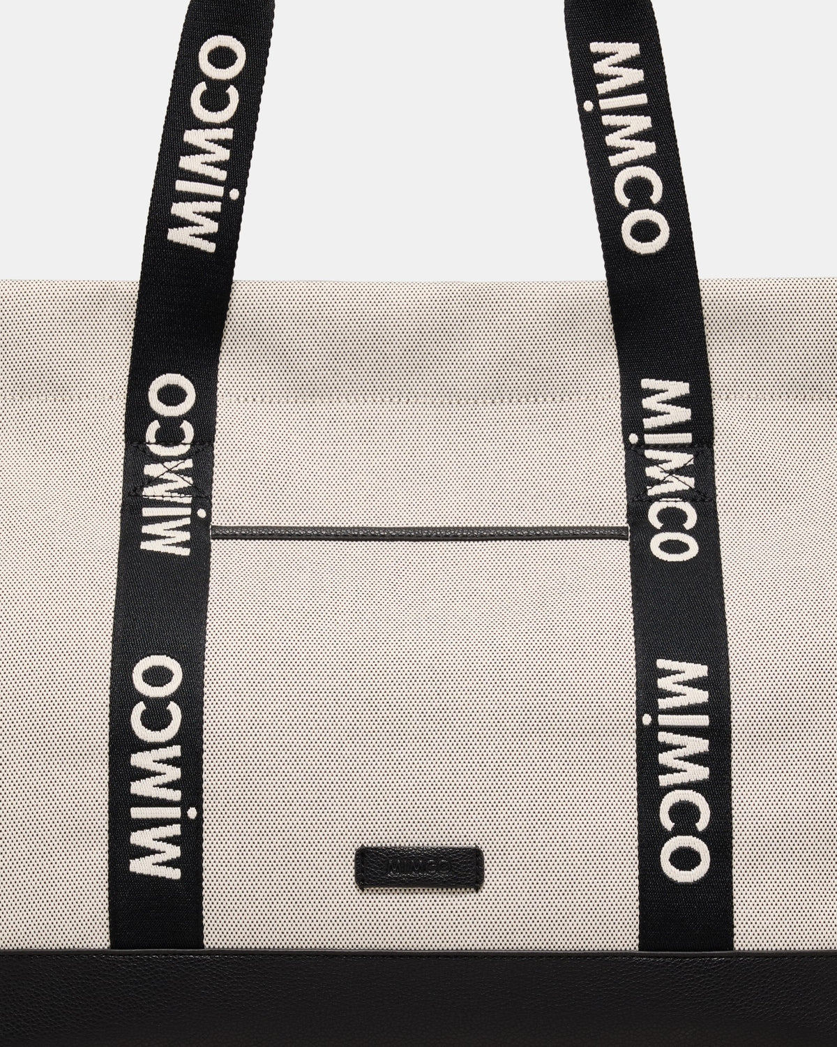 Mim Tote Bag - Black White