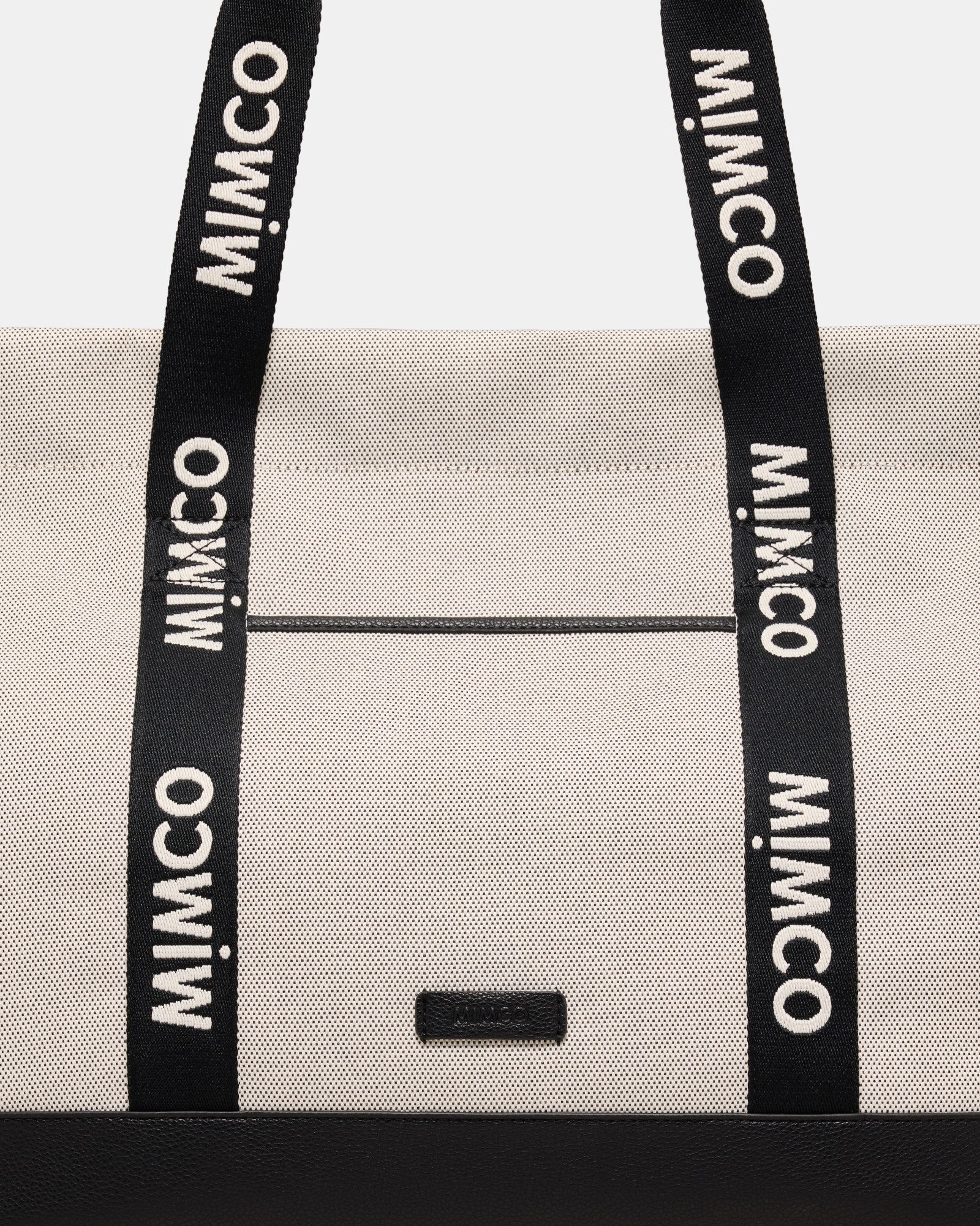 Mim Tote Bag - Black White