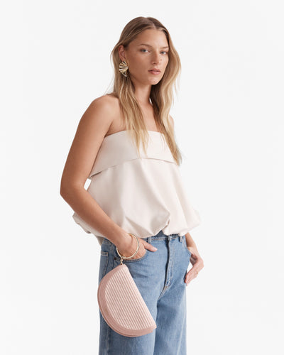 Elysia Ring Clutch Bag - Petal