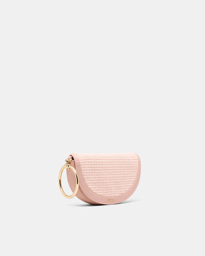 Elysia Ring Clutch Bag - Petal