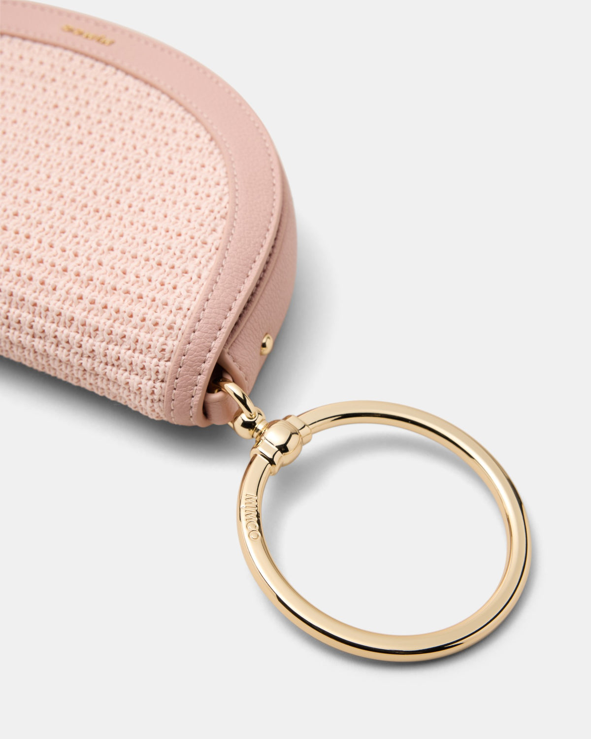 Elysia Ring Clutch Bag - Petal
