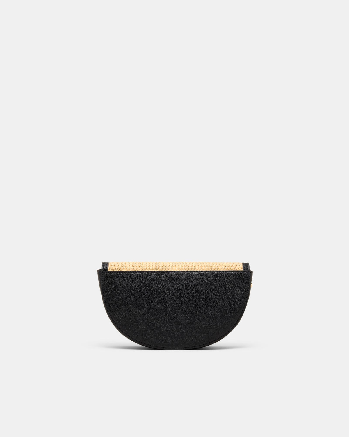 Elysia Ring Clutch Bag - Black