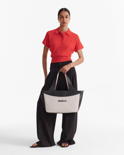Ember Tote Bag - Natural Black