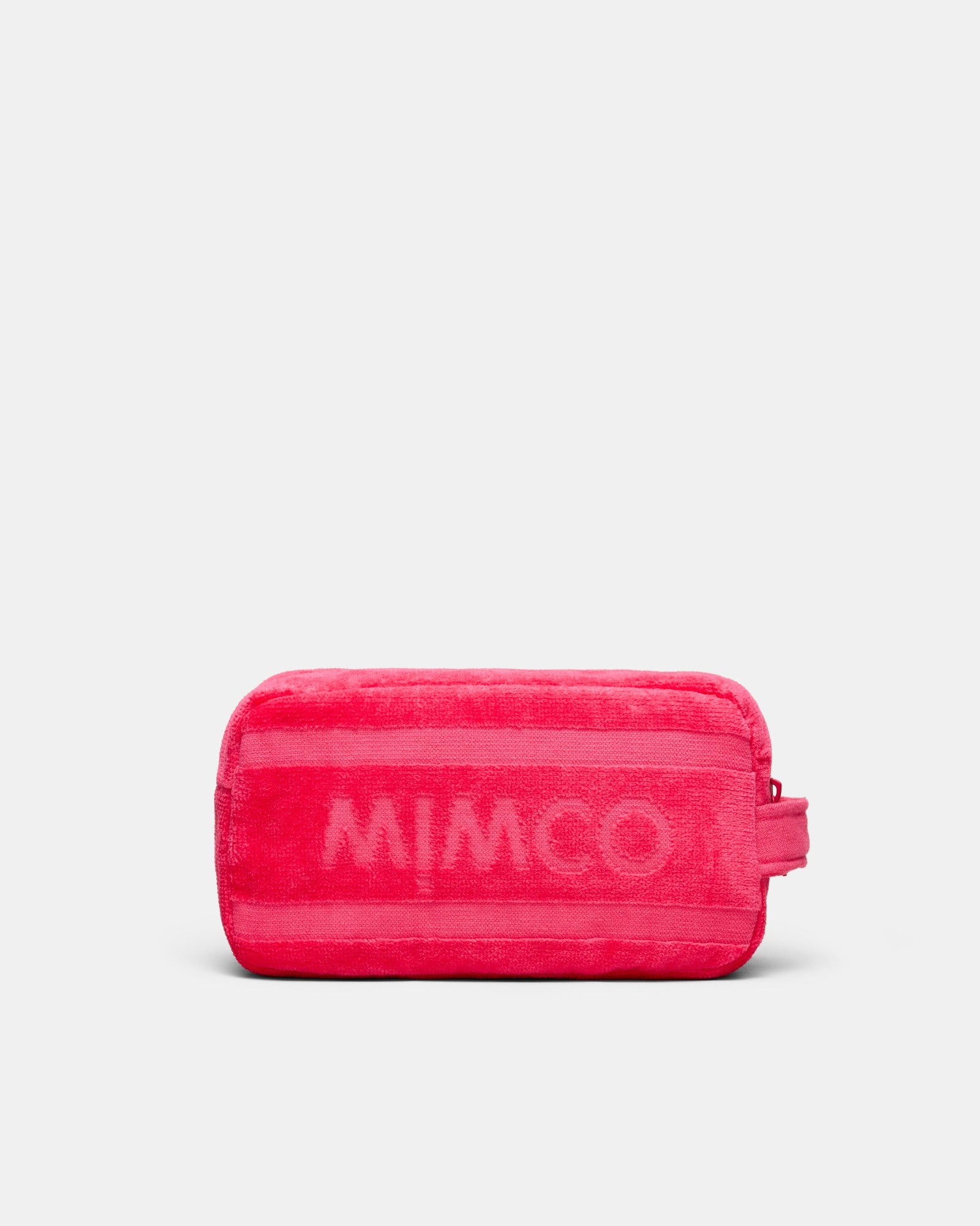 Crest Towelling Cosmetic Case - Flamingo