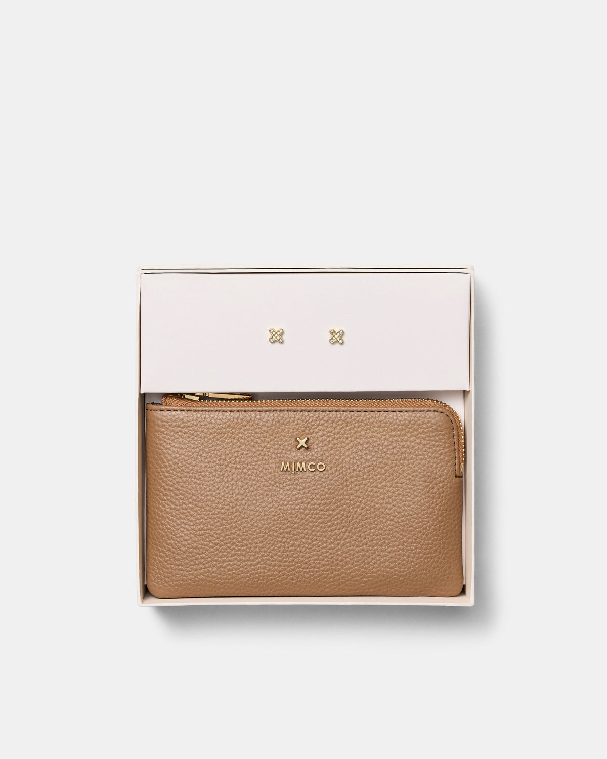Classico Small Pouch Gift Set - Caramel