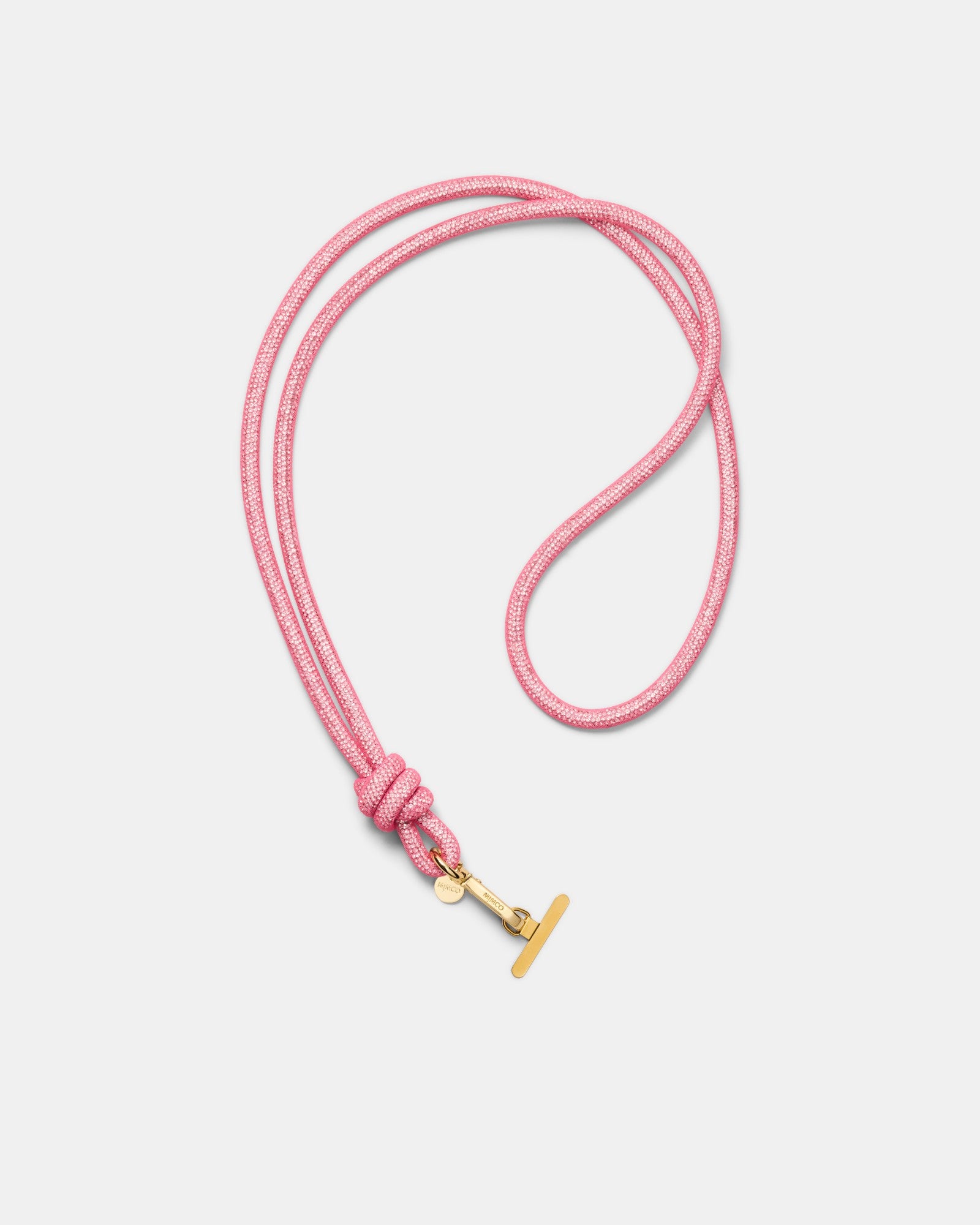 Sparkle Knot Phone Crossbody Strap - Flamingo