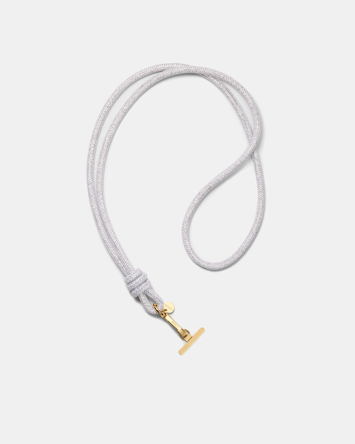 Sparkle Knot Phone Crossbody Strap - Silver