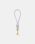 Sparkle Knot Phone Wrist Strap - Silver