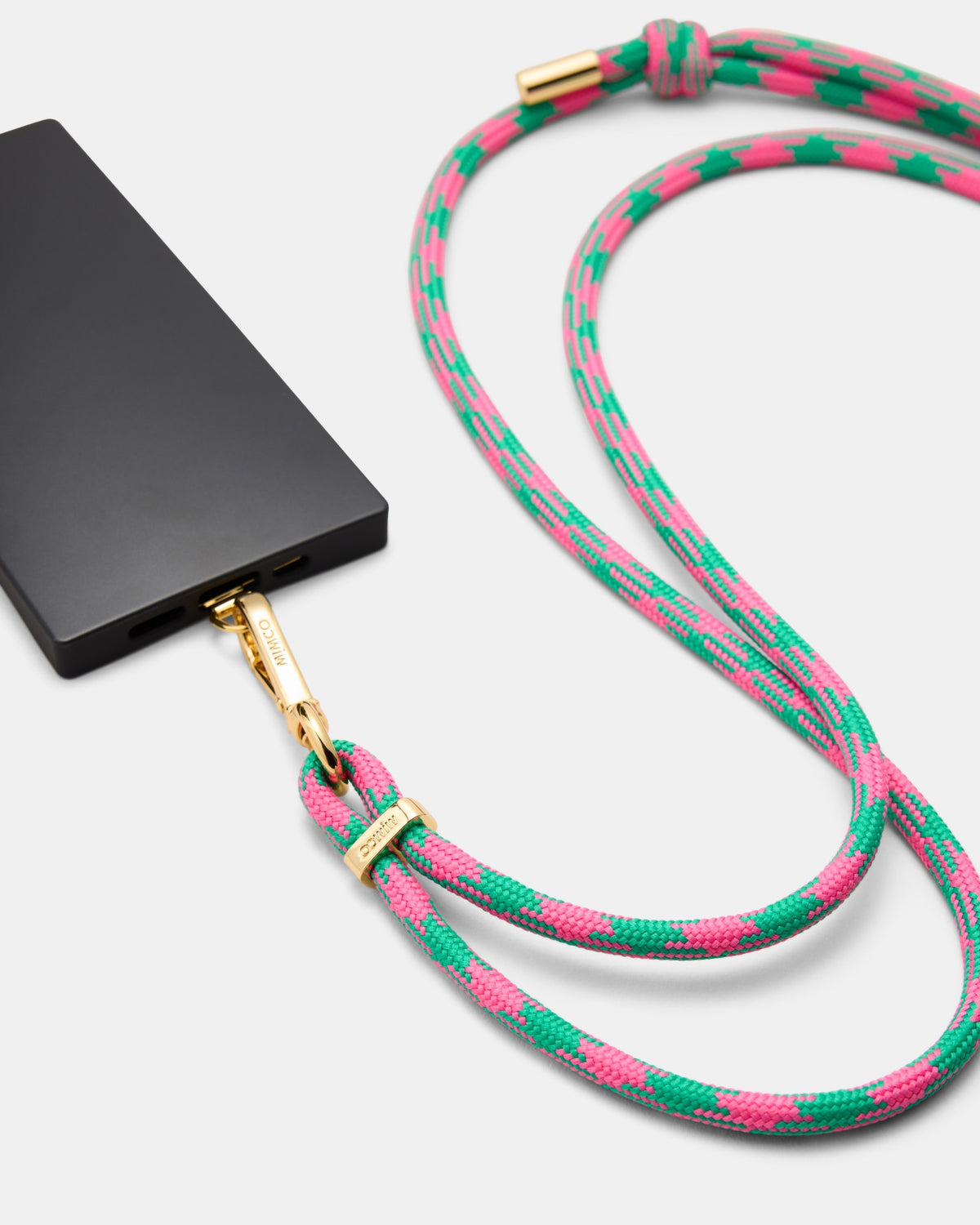 Bungee Knot Phone Crossbody Strap - Flamingo