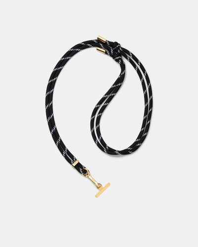 Bungee Knot Phone Crossbody Strap - Black