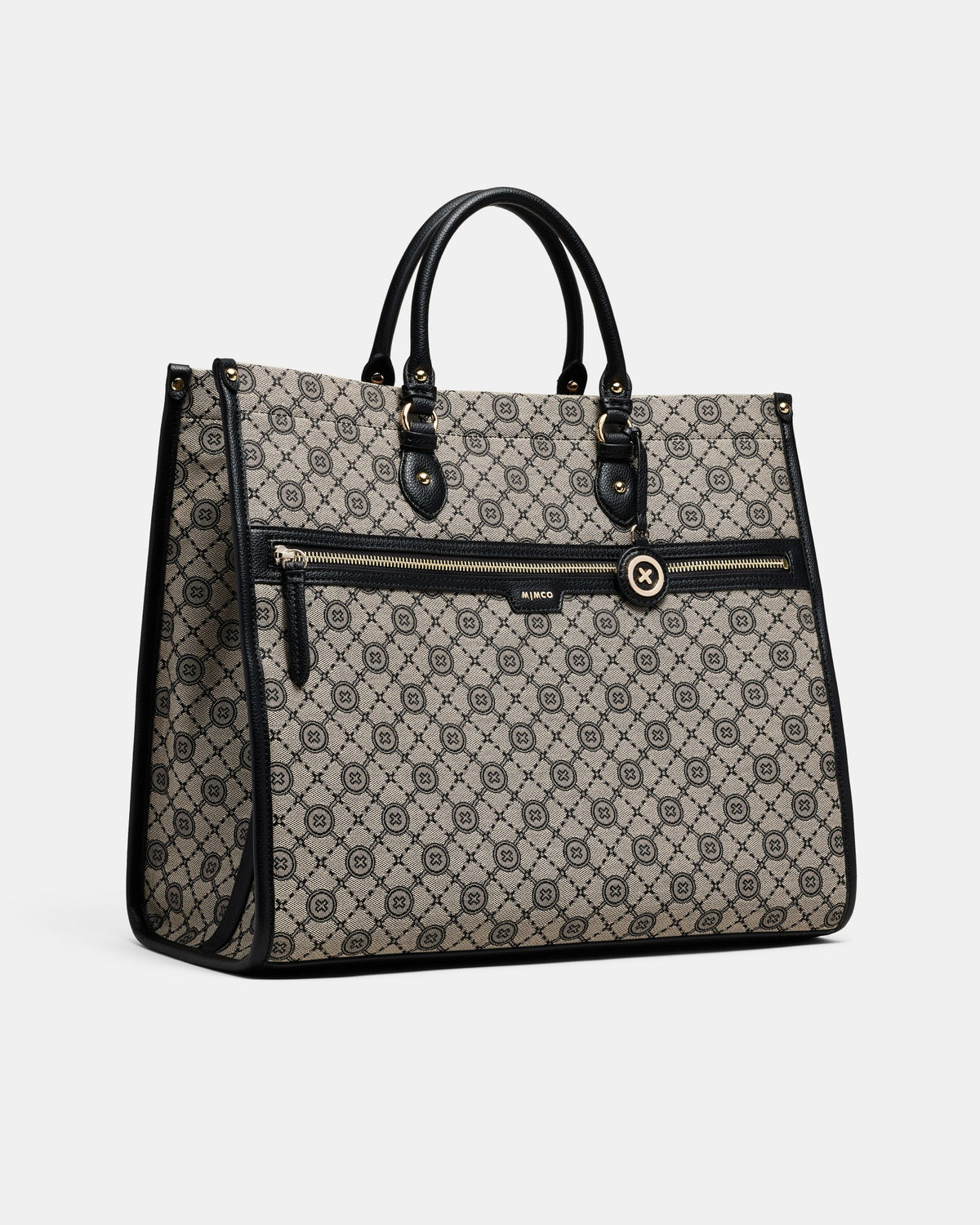 Mim-Gram Tote Bag - Black Light Gold