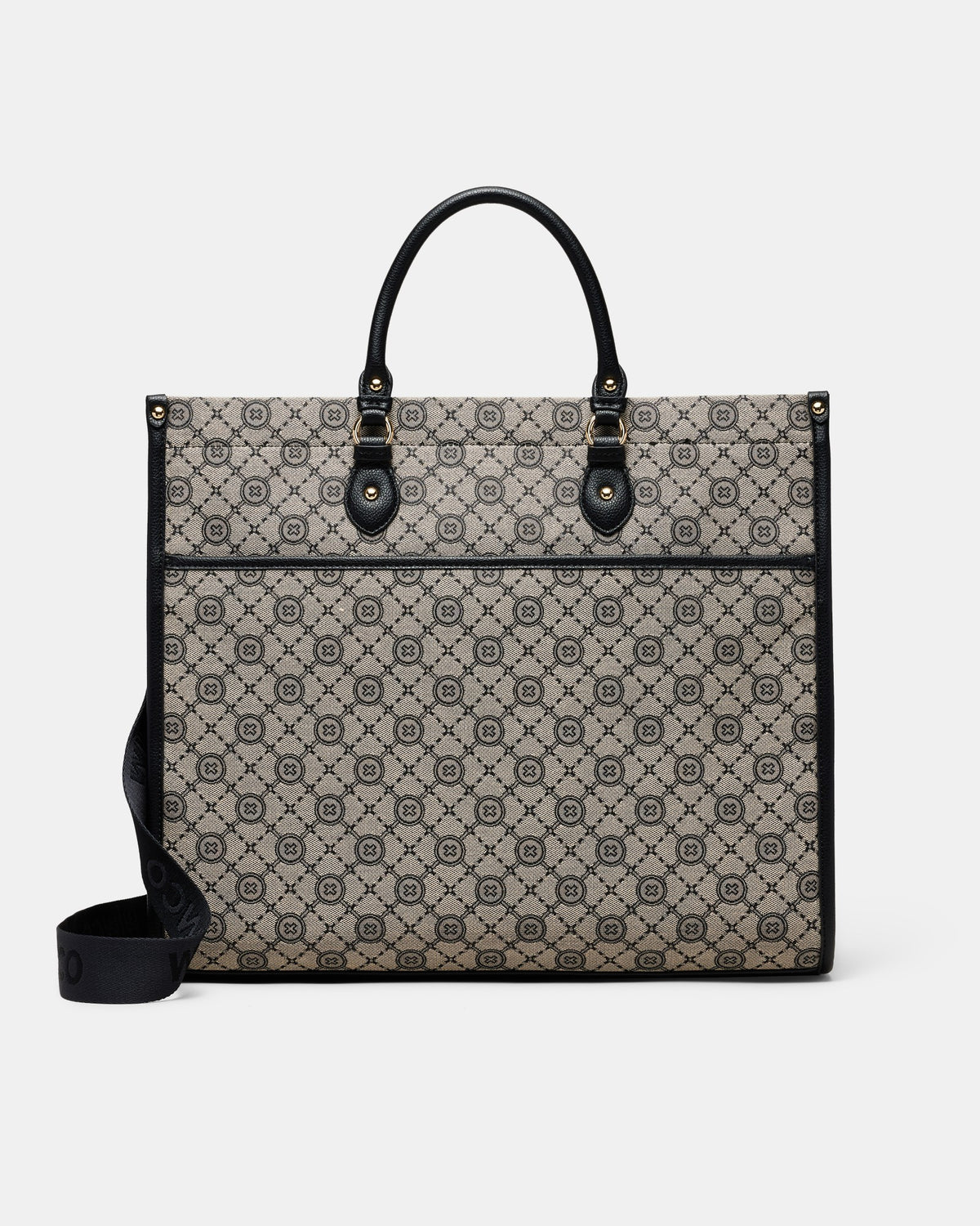 Mim-Gram Tote Bag - Black Light Gold