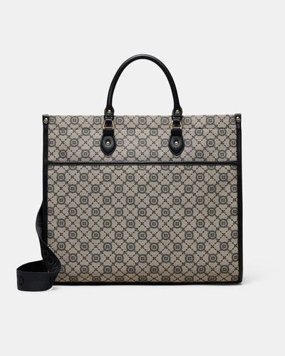Mim-Gram Tote Bag - Black Light Gold
