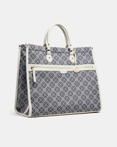 Mim-Gram Tote Bag - Denim
