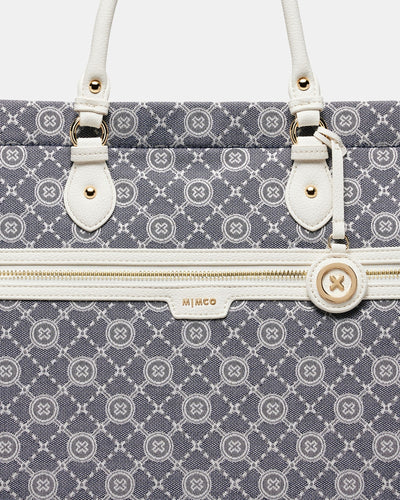 Mim-Gram Tote Bag - Denim