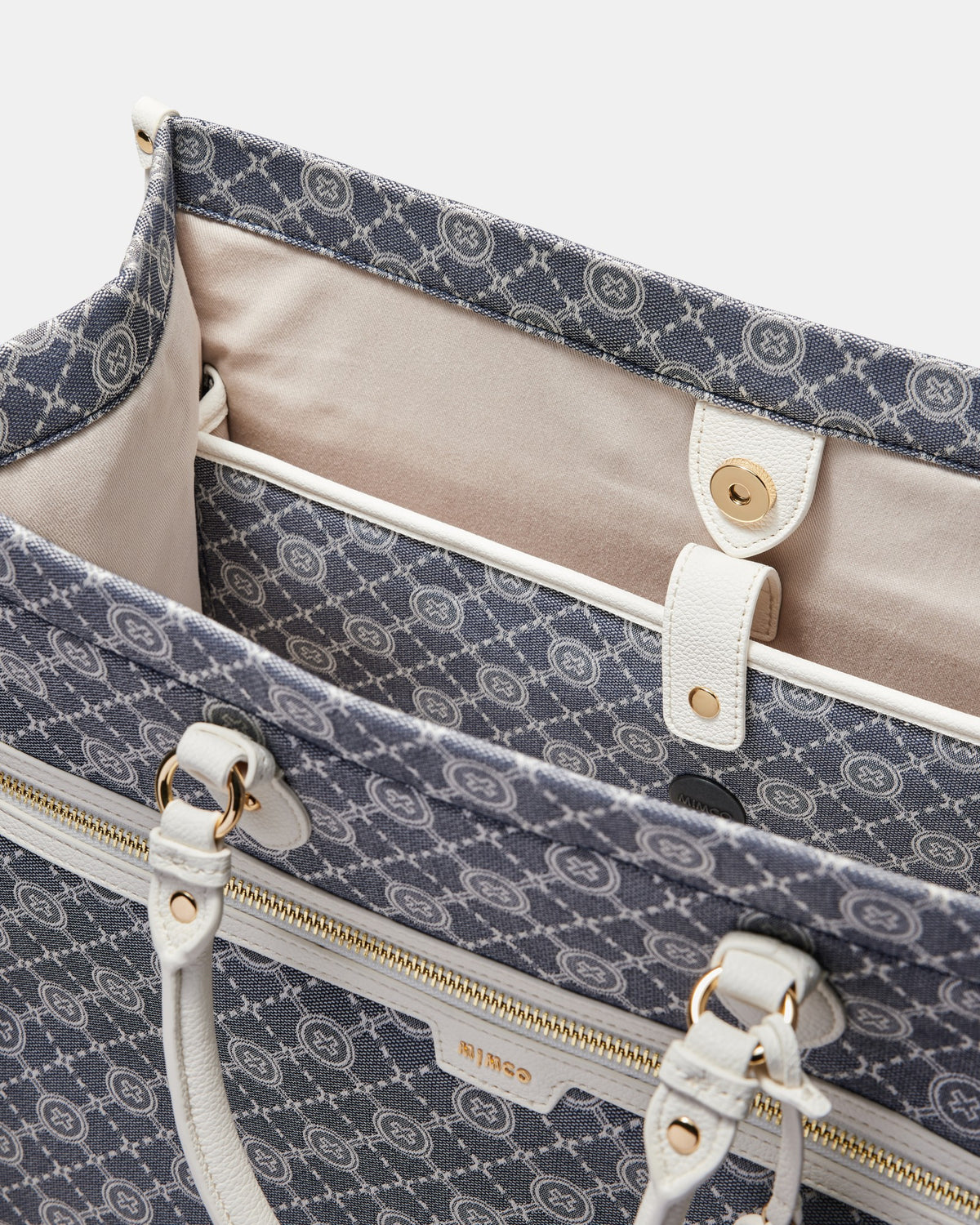 Mim-Gram Tote Bag - Denim